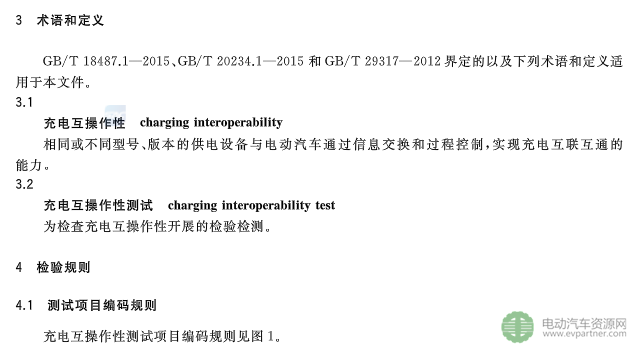 國標(biāo)委發(fā)布電動(dòng)汽車傳導(dǎo)充電互操作性測試規(guī)范 第1部分：供電設(shè)備