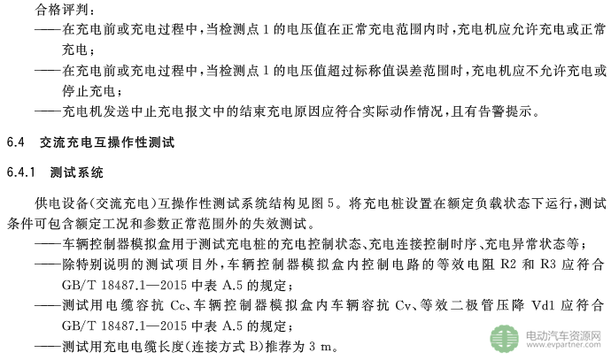 國標(biāo)委發(fā)布電動(dòng)汽車傳導(dǎo)充電互操作性測試規(guī)范 第1部分：供電設(shè)備